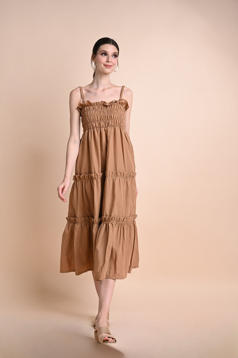 Khaki: Quinlan Summer Dress – Bfeeding MUM