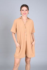 Ribbed Comfort: Rena Romper