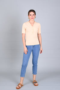 Ribbed Comfort: Paloma Top