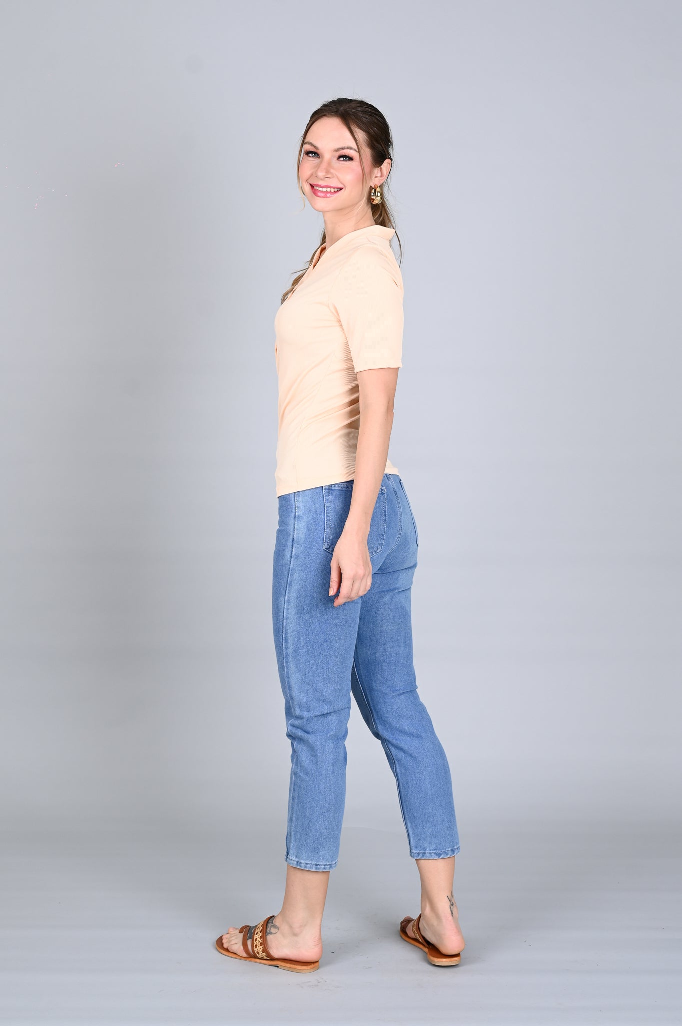 Ribbed Comfort: Paloma Top