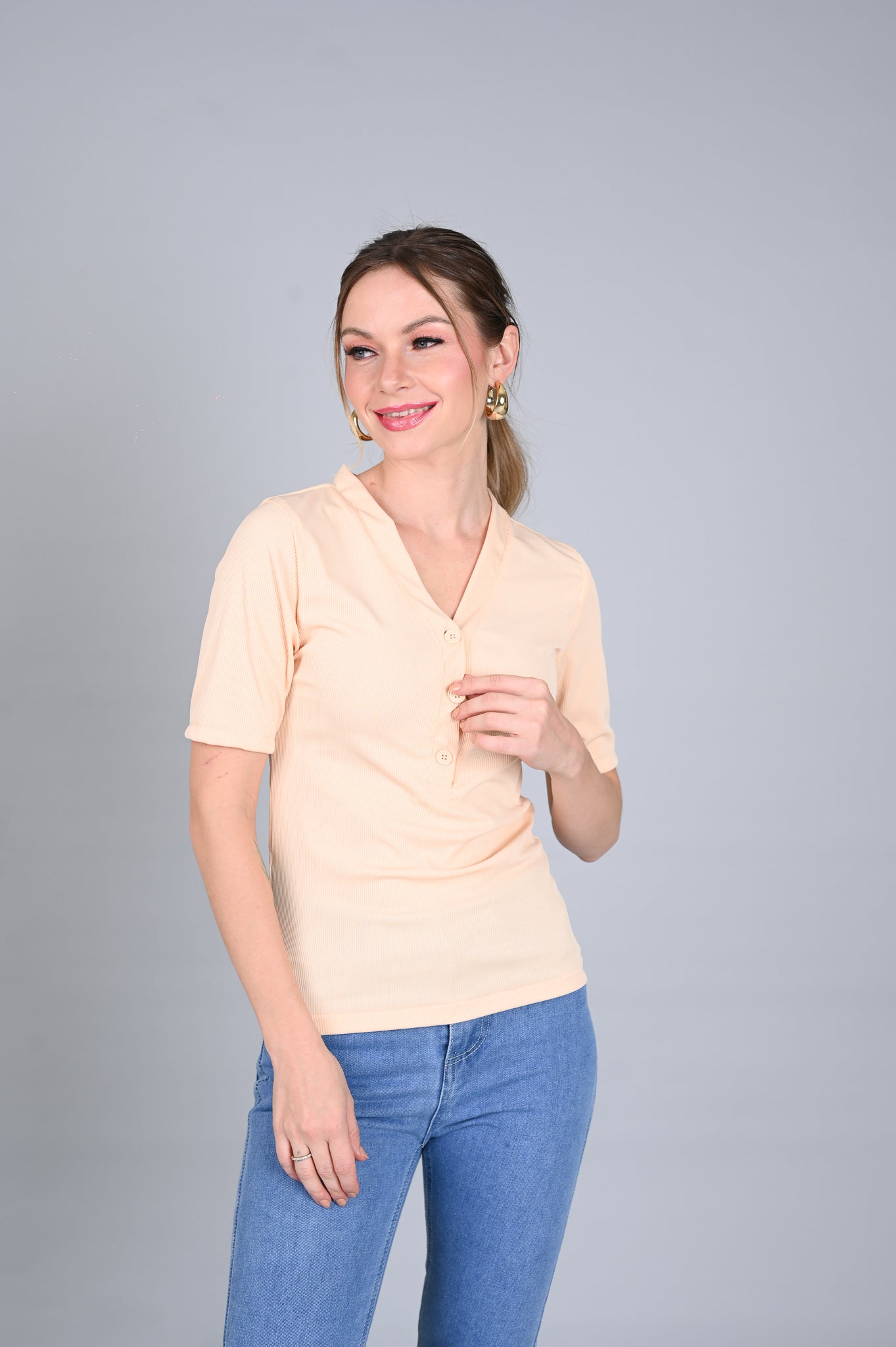 Ribbed Comfort: Paloma Top