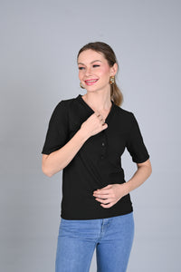 Ribbed Comfort: Paloma Top