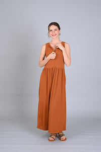 Ribbed Comfort: Amity Sando Dress