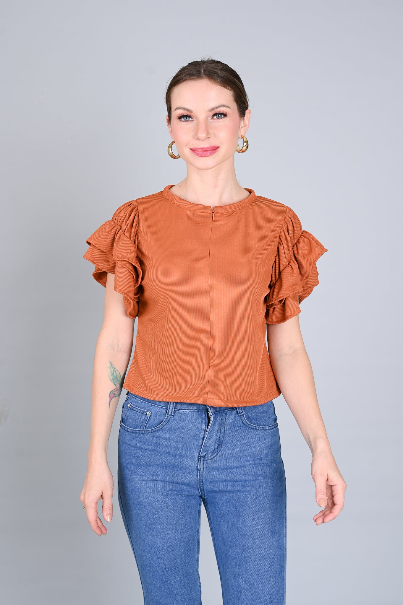 Ribbed Comfort: Salome Top