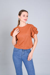 Ribbed Comfort: Salome Top