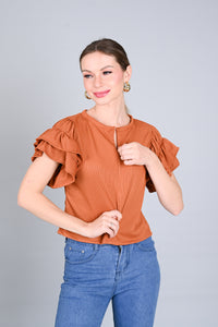 Ribbed Comfort: Salome Top