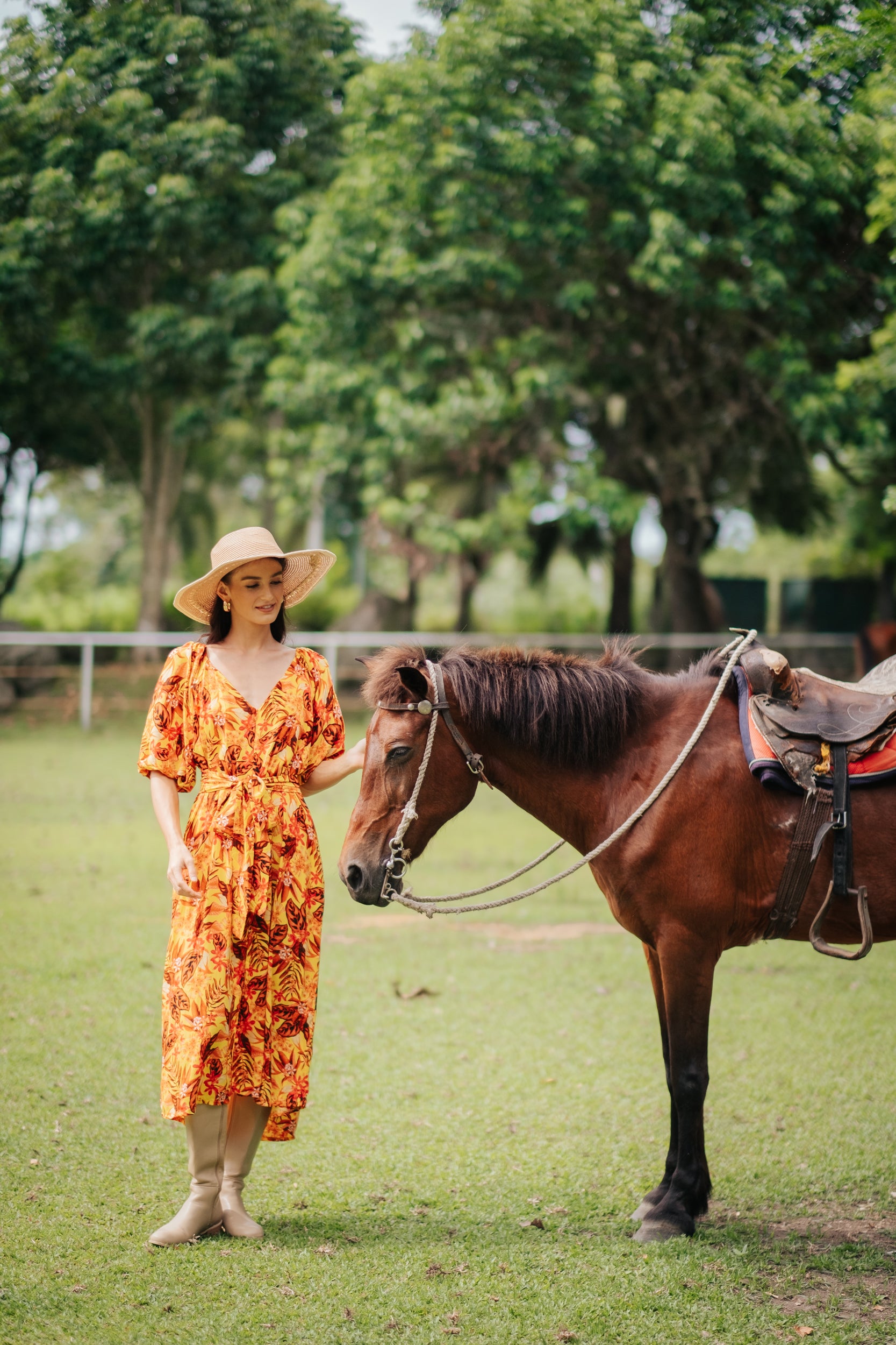 Jenny Premium Breastfeeding Dress: Camille Maxi Floral Dress